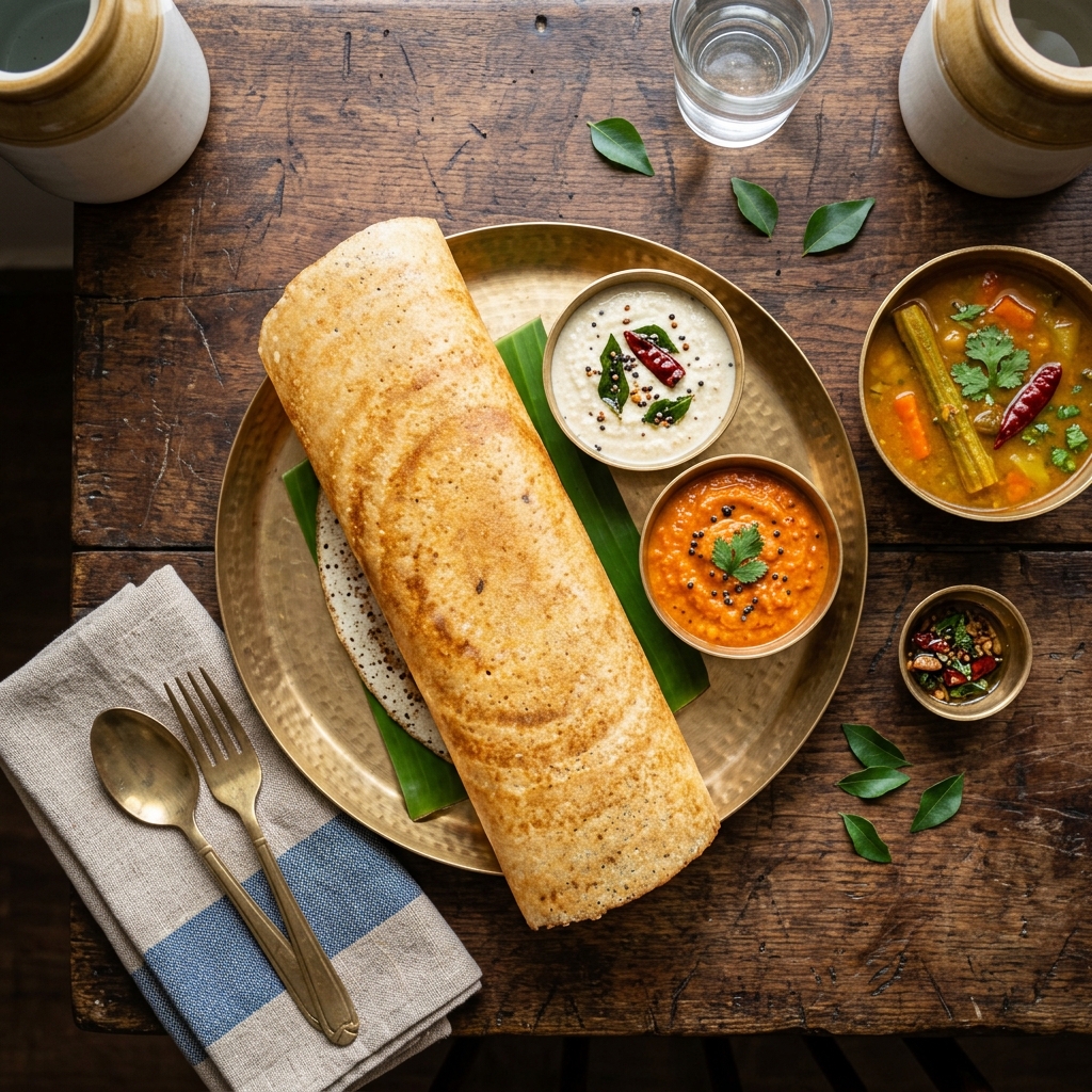 Classic Plain Dosa